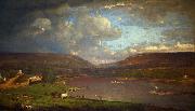On the Delaware River George Inness